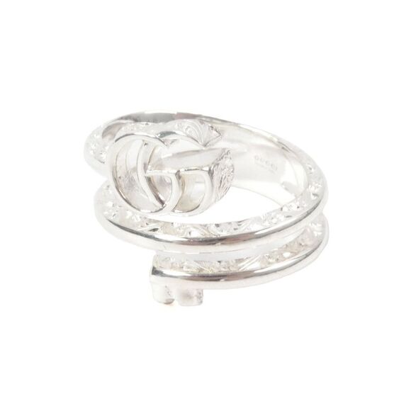Pre Loved gucci Men metallic | silver Rings - Picture 1 of 6